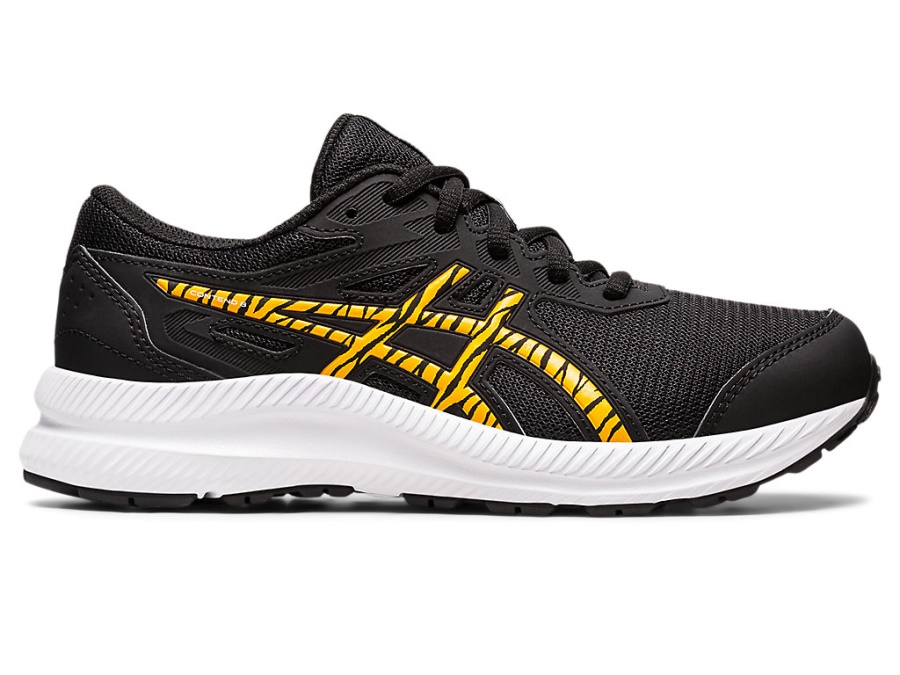 Asics Black-Amber CONTEND 8 GS PRINT