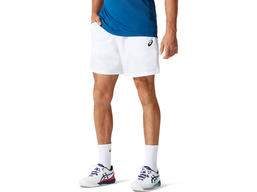 Asics Brilliant White COURT 7 INCH SHORT