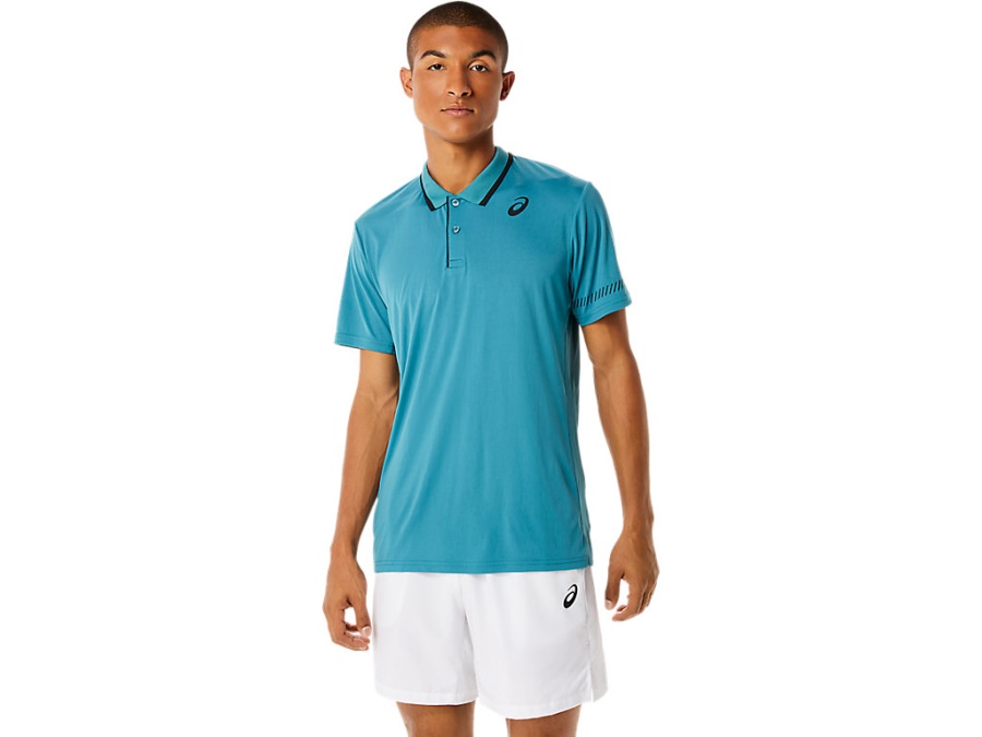 Asics COURT POLO SHIRT Misty Pine