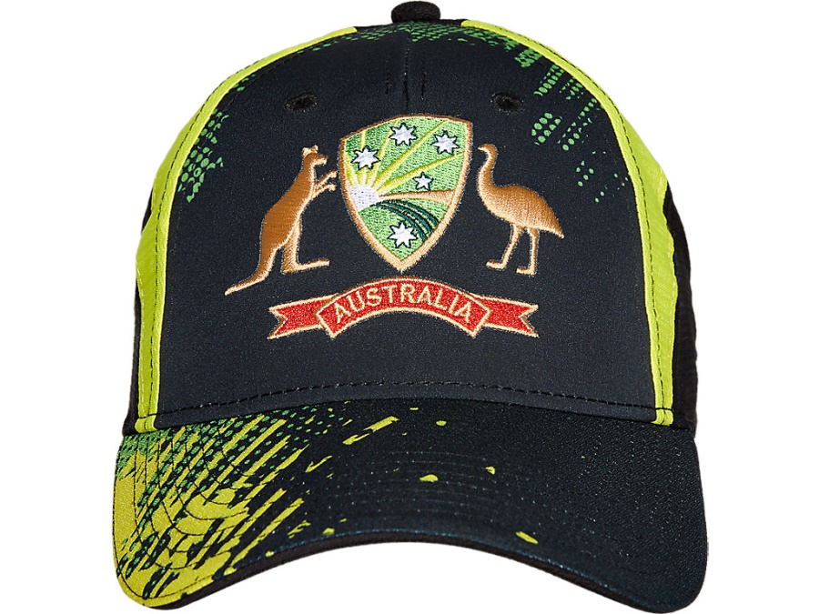 Asics CRICKET AUSTRALIA REPLICA T20 CAP Performance Black
