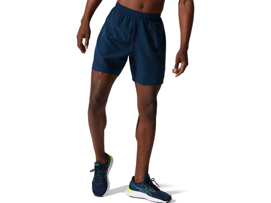 Asics French Blue SILVER 7 INCH SHORT
