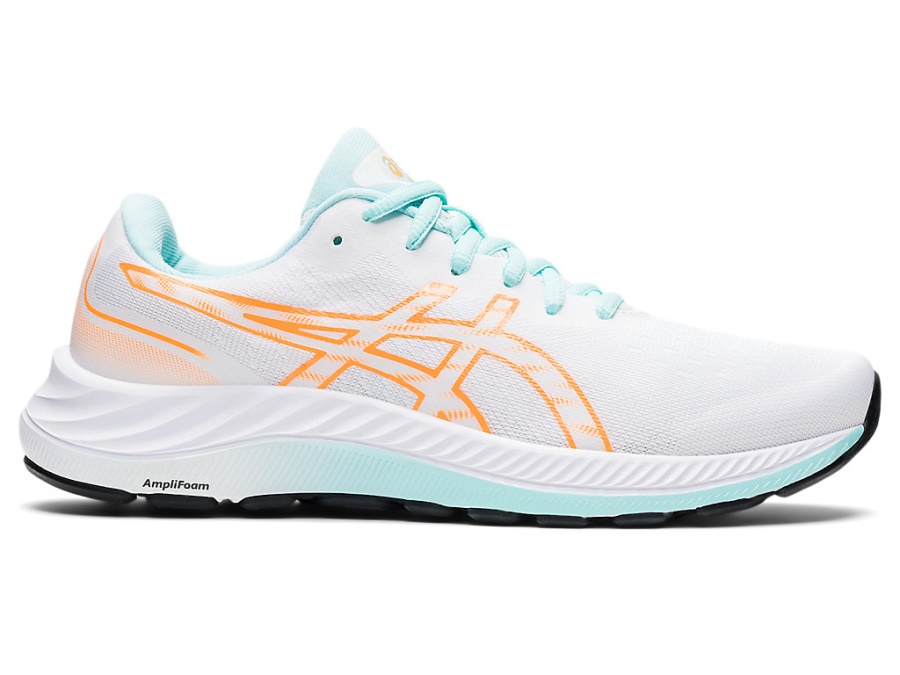 Asics GEL-EXCITE 9 White-Orange Pop