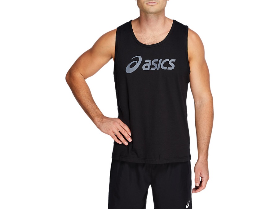 Asics LOGO TANK Performance Black