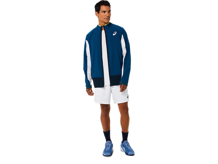 Asics Mako Blue-Brilliant White MATCH JACKET
