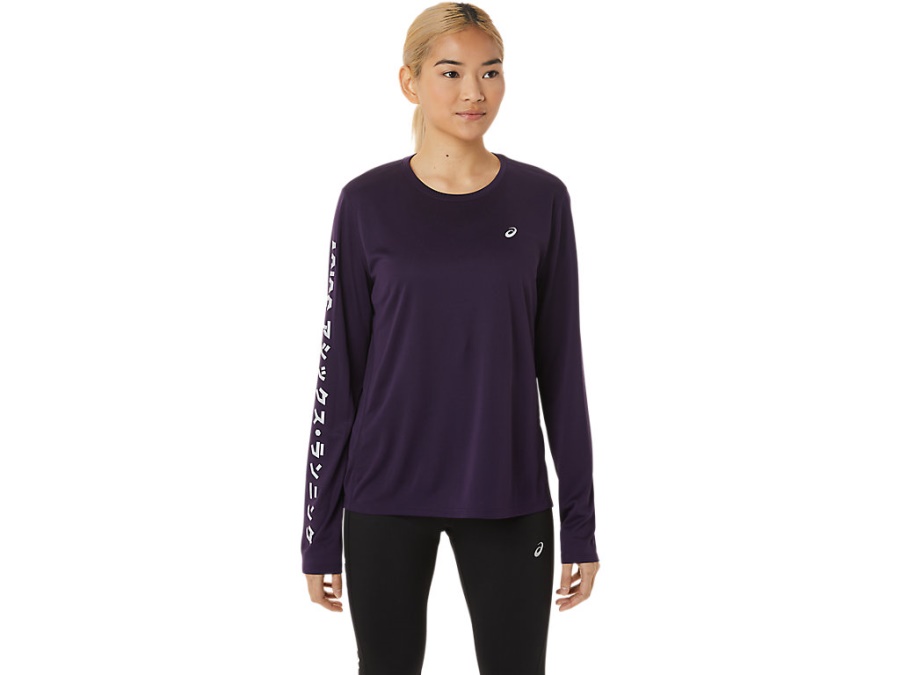 Asics Night Shade KATAKANA LONG SLEEVED TOP