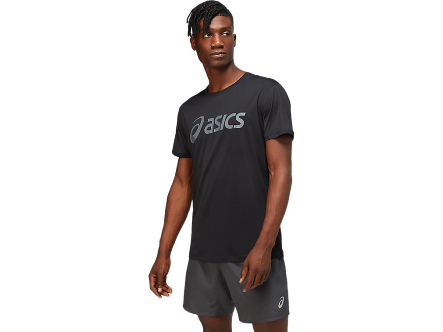 Asics Performance Black-Carrier Grey SILVER ASICS TOP