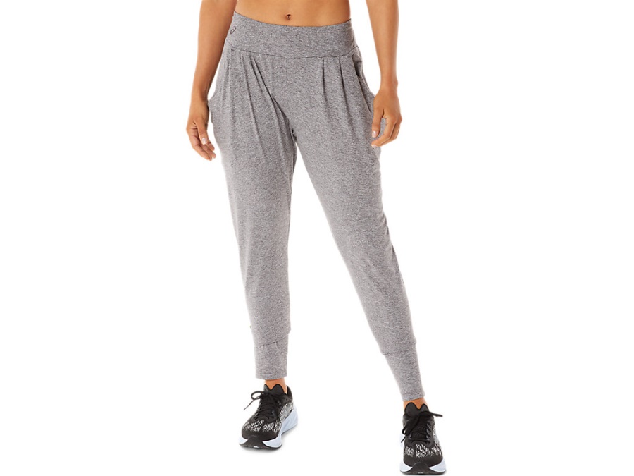 Asics SOFT STRETCH KNIT PANT Smoke Shadow Heather
