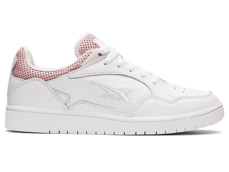 Asics White-Ginger Peach SKYCOURT