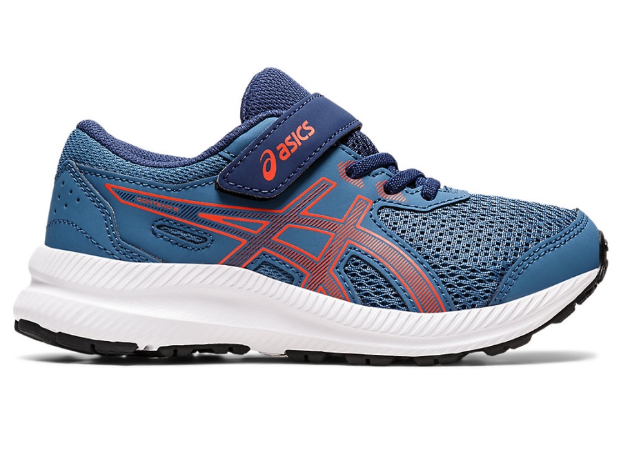 CONTEND 8 PS Azure-Cherry Tomato Asics