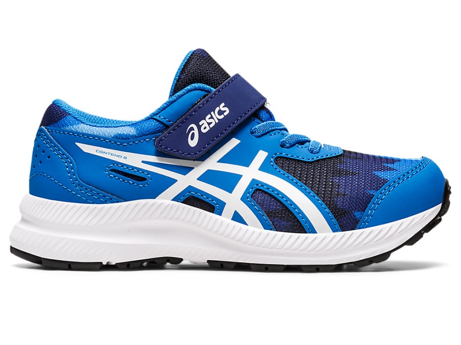 CONTEND 8 PS PRINT Electric Blue-White Asics