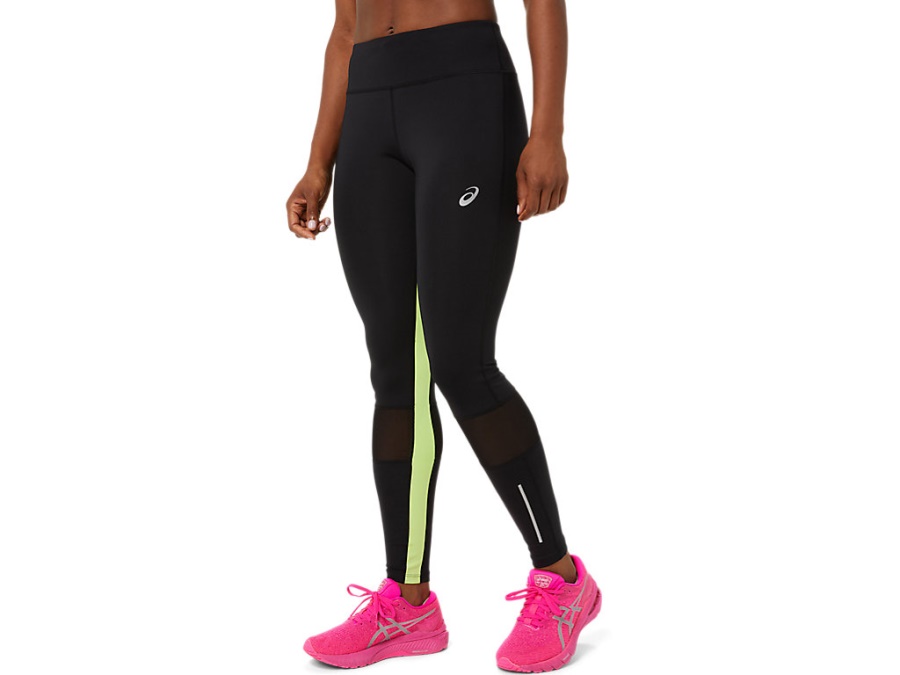 LITE-SHOW TIGHT Performance Black-Lime Green Asics