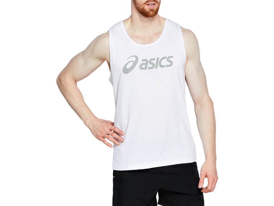 LOGO TANK White Asics