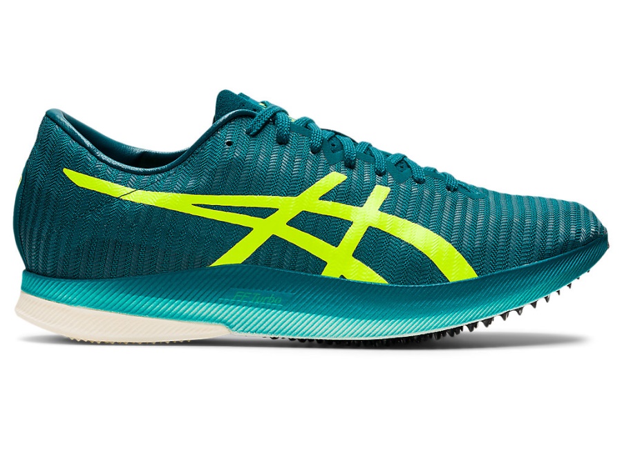 METASPEED LD Velvet Pine-Safety Yellow Asics