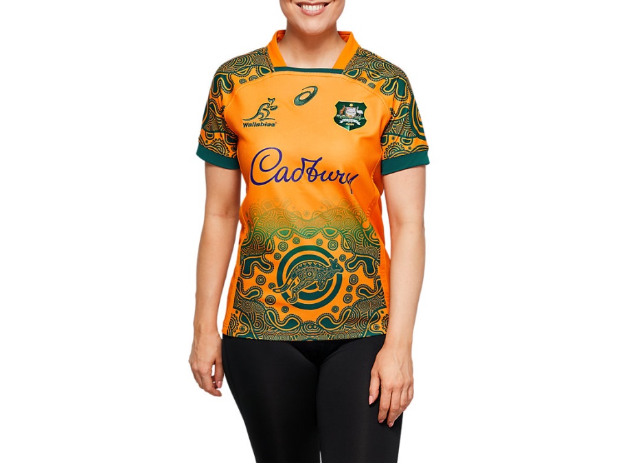 WALLABIES REPLICA ALTERNATE JERSEY Wallabies Gold Asics